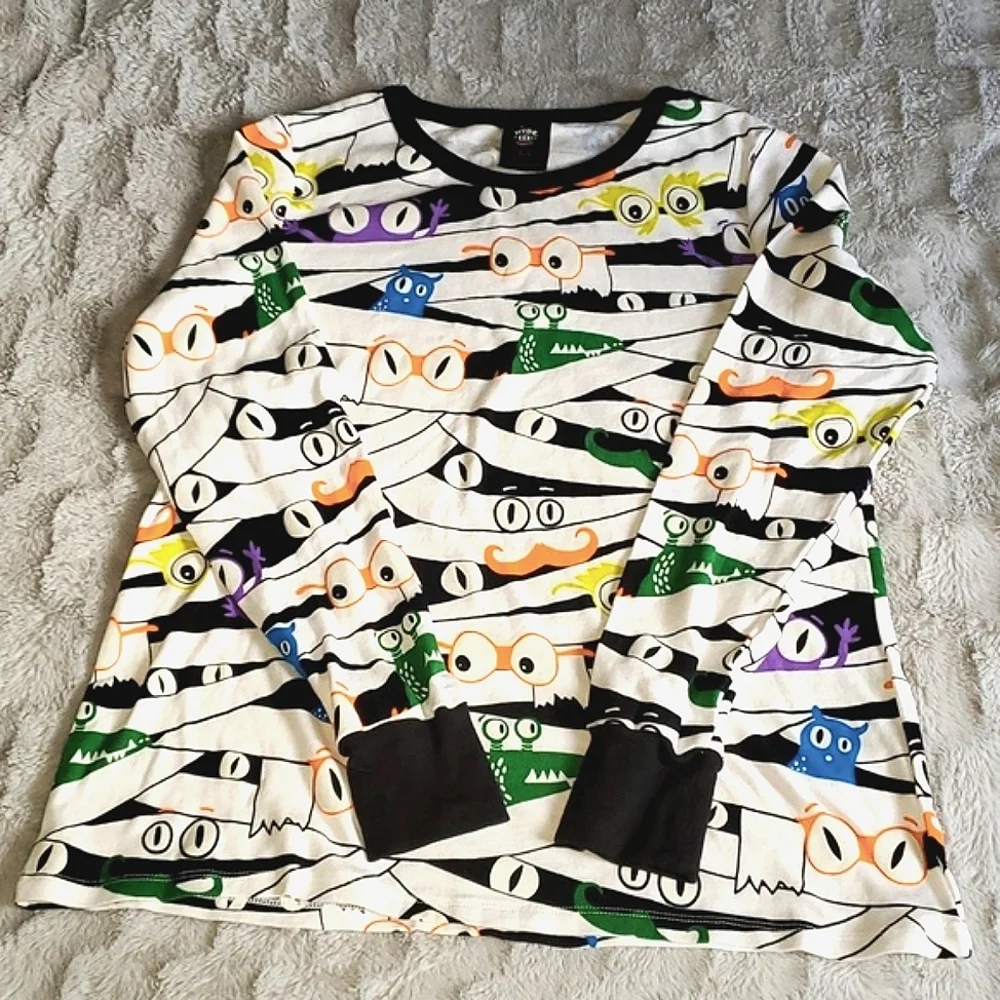 HYDE & EEK Two-Piece Halloween Pajama Set Women's Size Medium - Picture 5 of 12